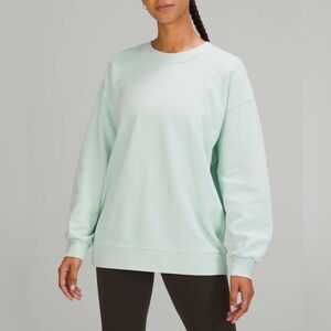 lululemon athletica Mint Green Crewneck Sweatshirt